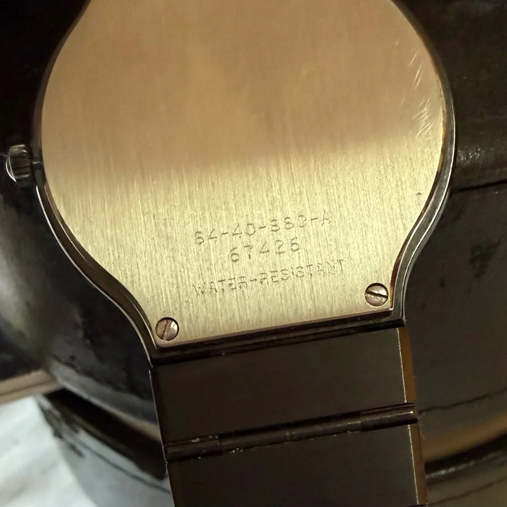 Movado Black and Gold Men's Watch - Picture 8 of 8